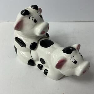 Humping Holstein Cows Salt And Pepper Shakers Naughty